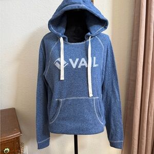 Women's Blue Hoodie Sweater
